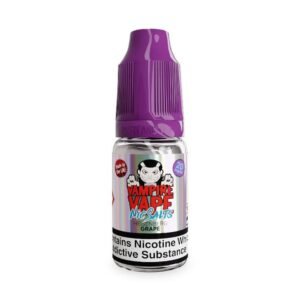 H’berg Grape 10ml Nicotine Salt E-Liquid by Vampire Vape Salts