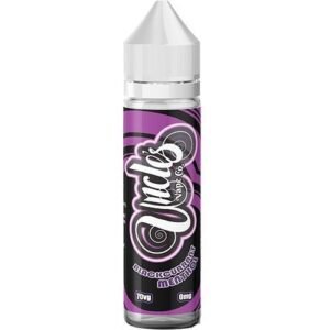 Uncle’s Vape Co Blackcurrant Menthol 50ml Shortfill E-Liquid