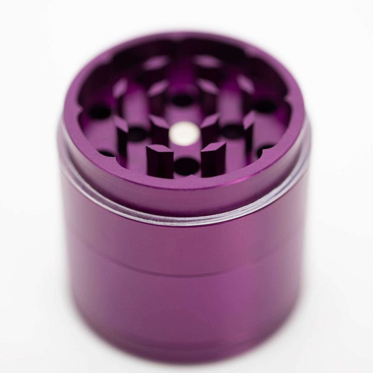 Waterfall 4-Piece Dry Herb Grinder with Removable Screen – Gloss (43mm) - Image 13