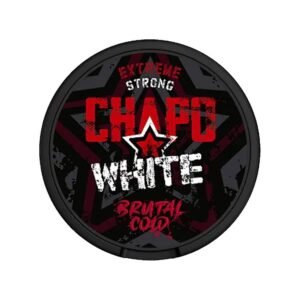 Alternative view of CHAPO White Extreme Strong Nicotine Pouches
