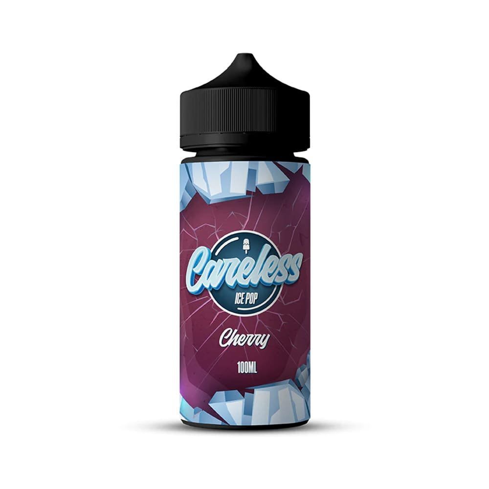 Careless Ice Pop Cherry E liquid 100ml Shortfill
