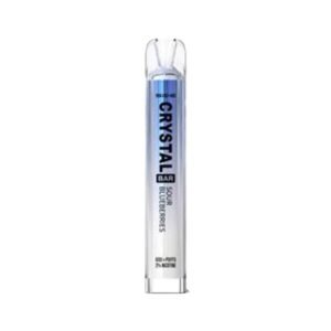 Crystal Bar 600 Puffs Sour Blueberries Prefilled Vape