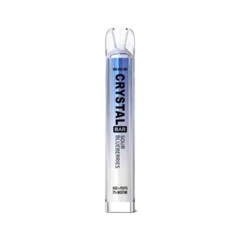 Crystal Bar 600 Puffs Sour Blueberries Prefilled Vape