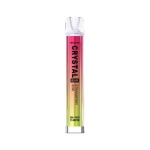 Crystal Bar 600 Puffs Strawberry Kiwi Prefilled Vape
