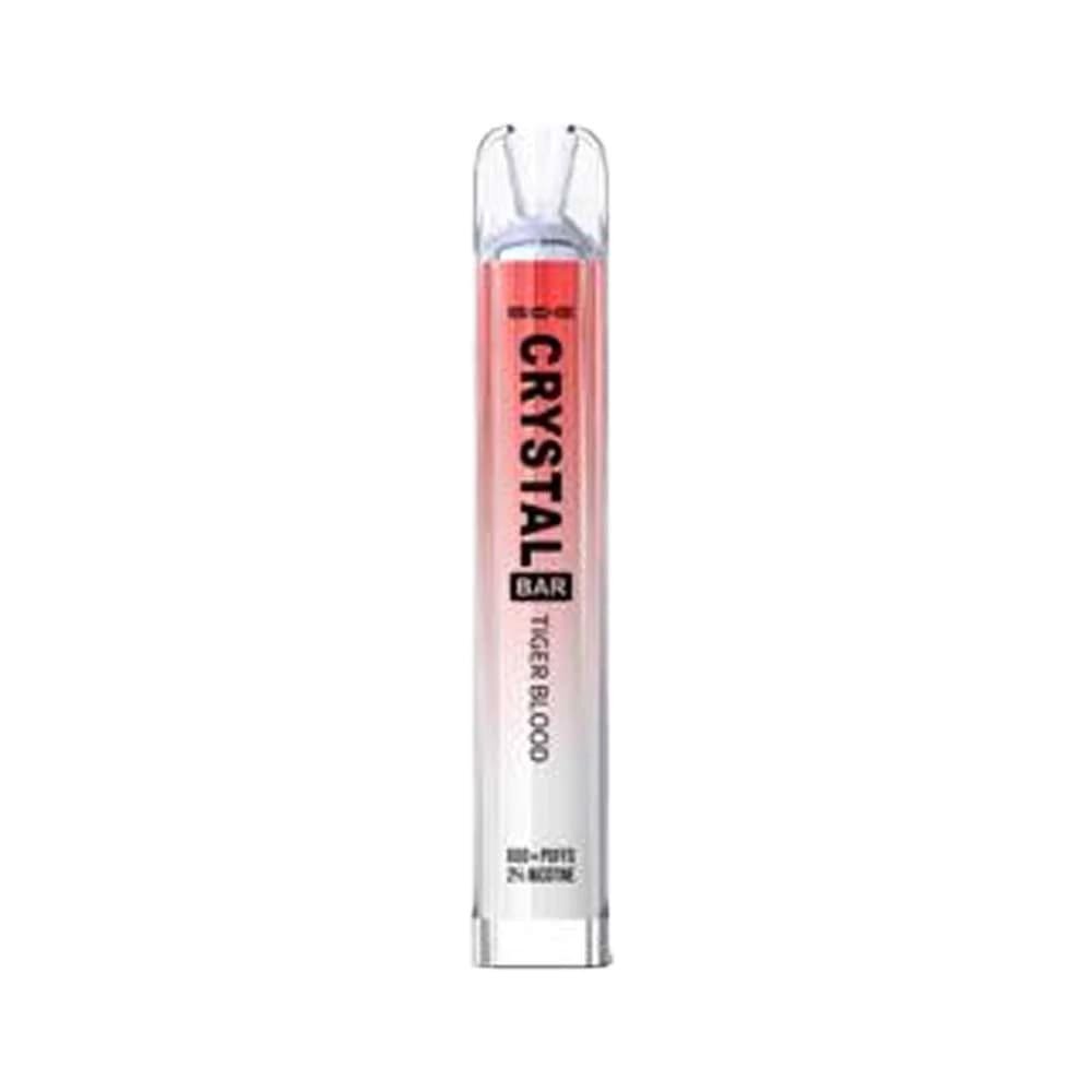 Crystal Bar 600 Puffs Tiger Blood Prefilled Vape