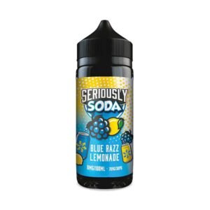 Doozy Vape Seriously Soda Blue Razz Lemonade 100ml Shortfill E Liquid