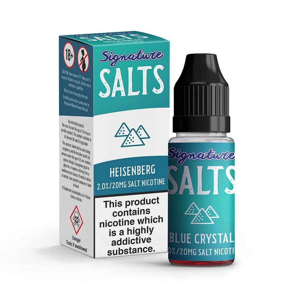 H’berg 10ml Nicotine Salt E-Liquid by Signature Salts