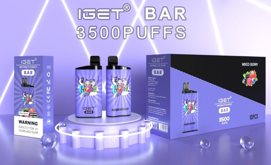 iGET® BAR – Mixed Berry (10PCs)