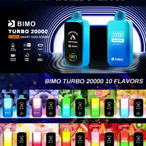 Alternative view of BIMO Turbo 20000 Puffs – 10 Pack