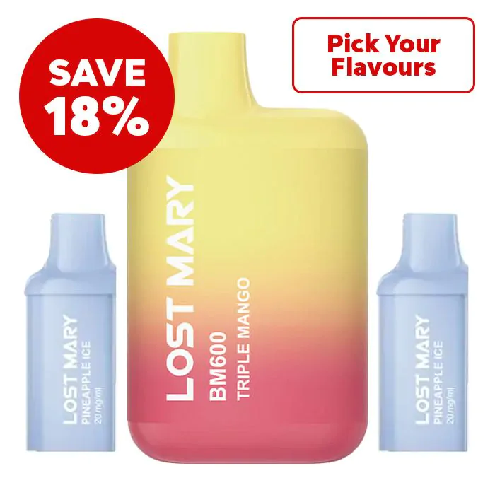 Lost Mary BM600 Prefilled Kit & Pods Bundle - Image 2