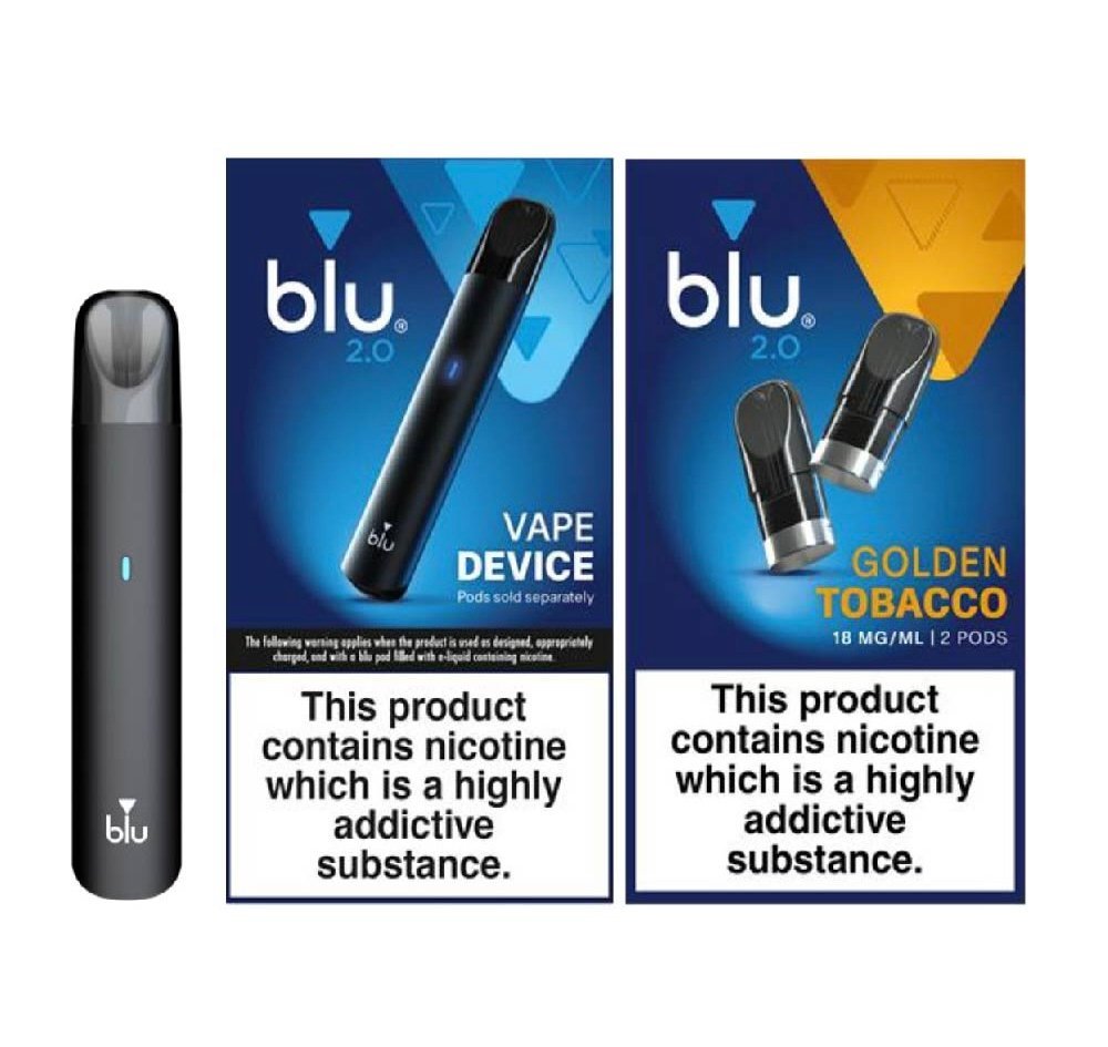 Blu 2.0 Golden Tobacco Starter Bundle
