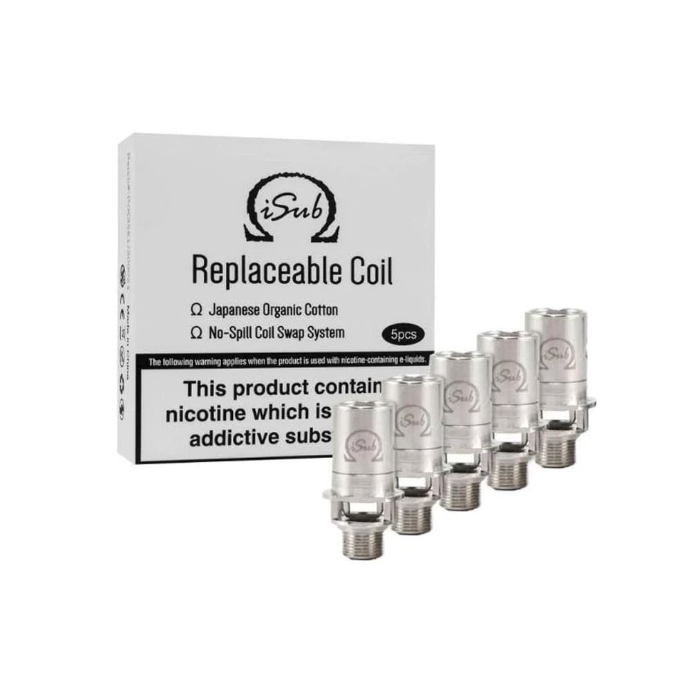 Innokin iSub Coils 5 Pack, 0.2 – 2 ohm Resistance