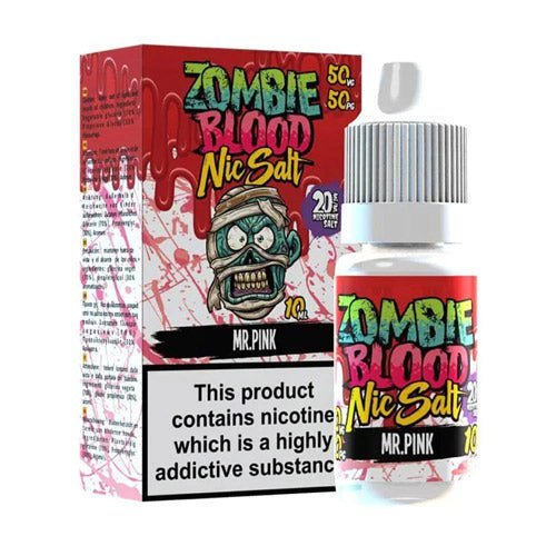 Mr Pink 10ml Nicsalt Eliquid by Zombie Blood