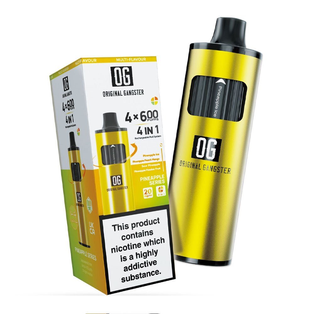 Original Gangster OG 2400 4-in-1 Prefilled Vape - Image 11