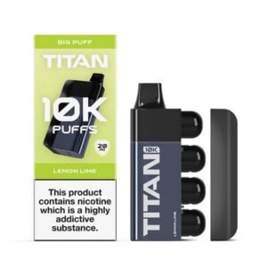 Alternative view of Titan 10K Rechargeable Prefilled Vape