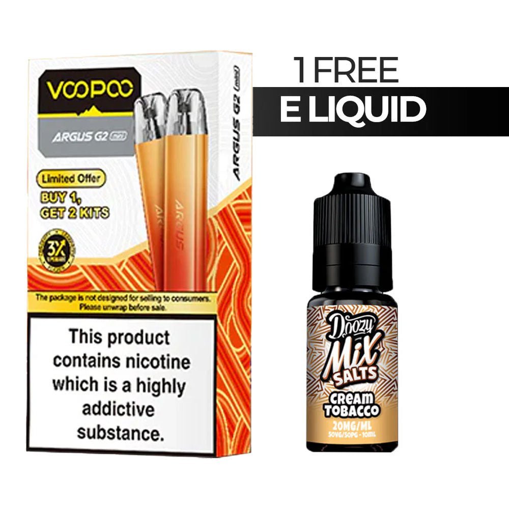Voopoo Argus G2 Mini Vape Kit (Buy 1 Get 1 Free – 2 Kits/Pack)