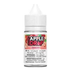 Apple Drop Salt E-Liquid – Cranberry 30ml