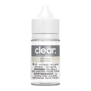 Clear Salt Nic E-liquid – Natural 30ml