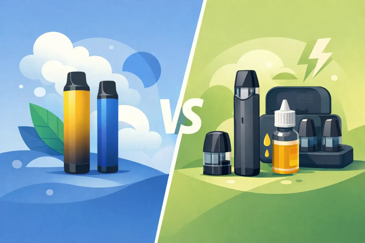 Disposable Vape vs Pod Kit: Which Fits You?