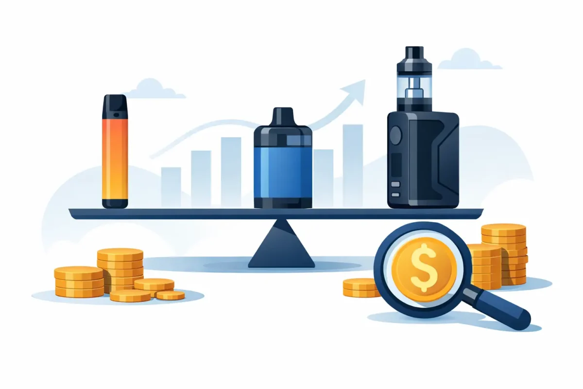 Which Vape Is Cheapest? Compare Real Costs